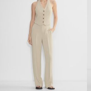 Aritzia The Limitless Pant Crepette High Rise Wide Leg Pants Size 6